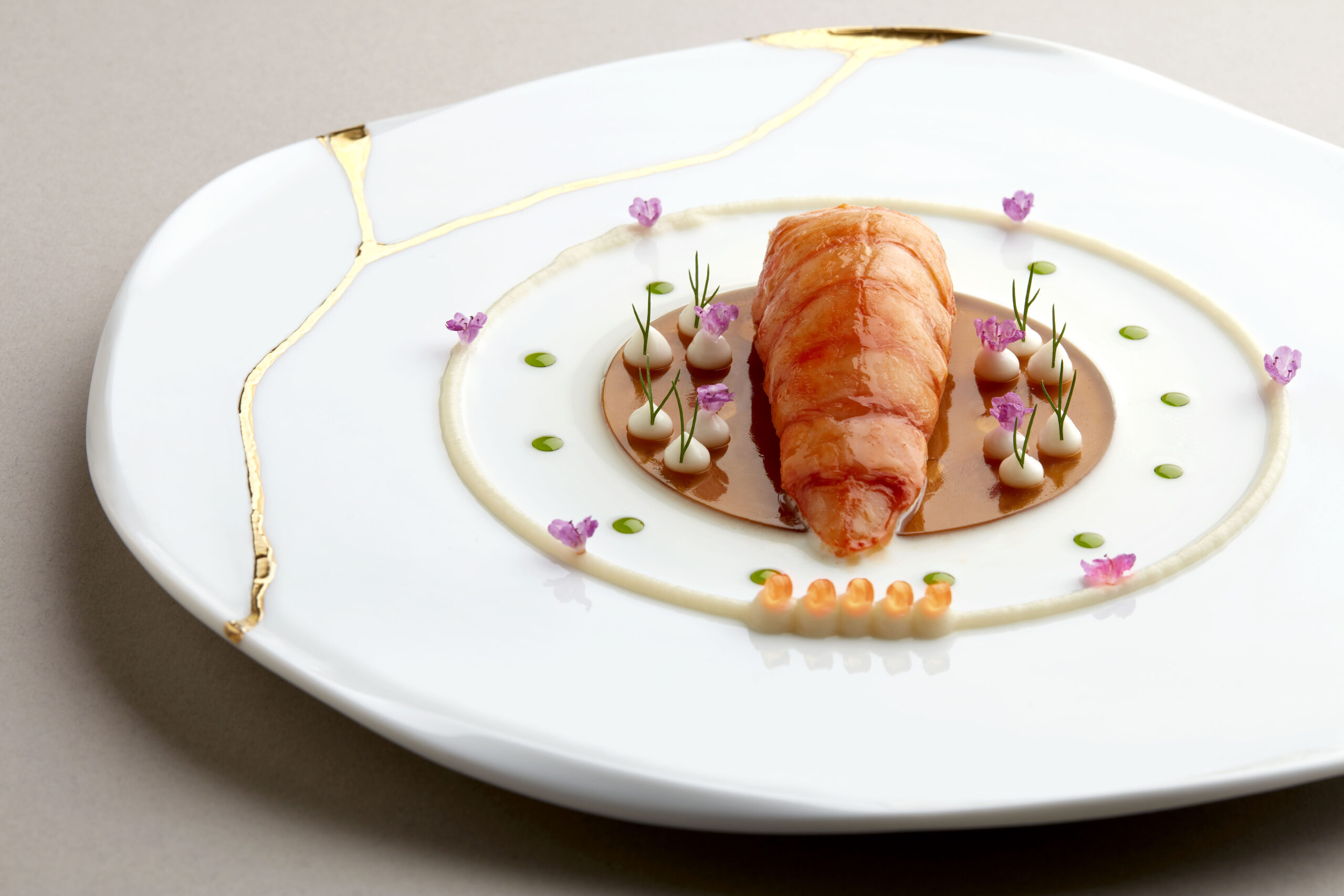 French fine dining dish by Saint Pierre